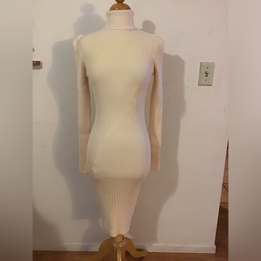 Merino Rib Dress by Wolford Size Small
